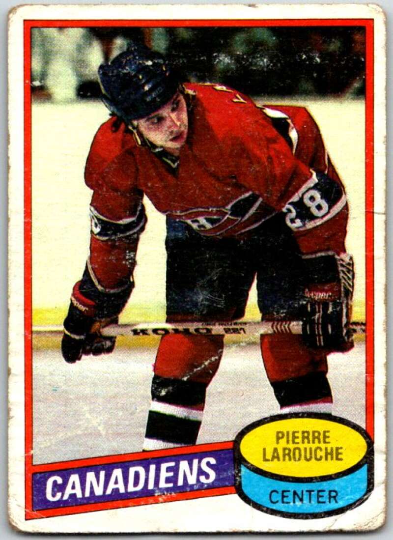 1980-81 Topps #151 Pierre Larouche Montreal Canadiens V49755