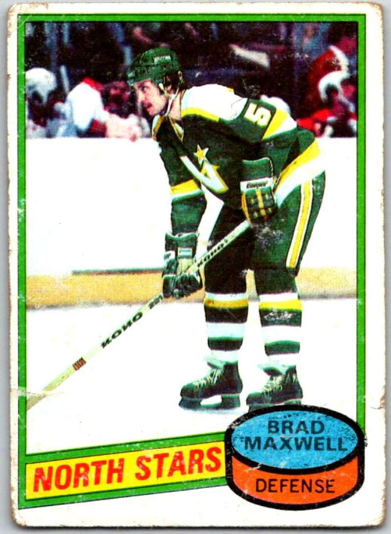 1980-81 Topps #152 Brad Maxwell Minnesota North Stars V49756