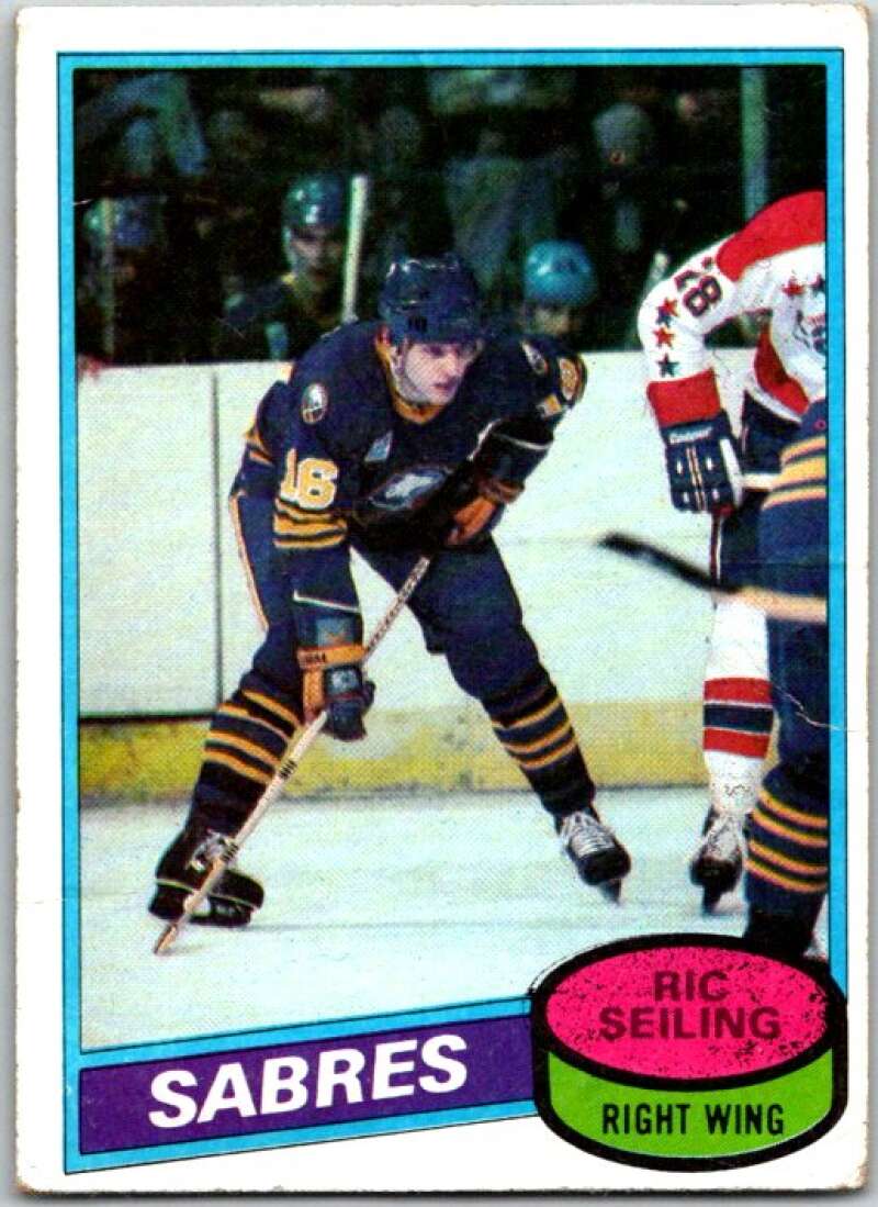 1980-81 Topps #159 Ric Seiling Buffalo Sabres V49767