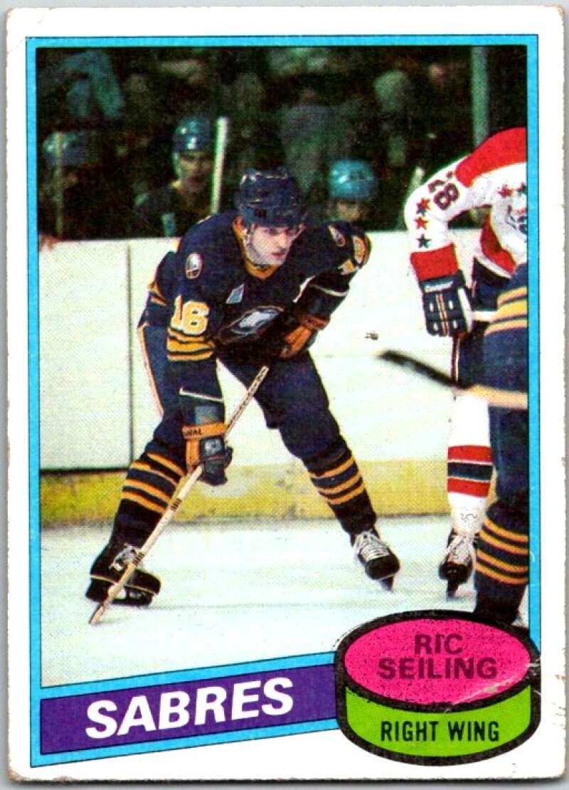 1980-81 Topps #159 Ric Seiling Buffalo Sabres V49768