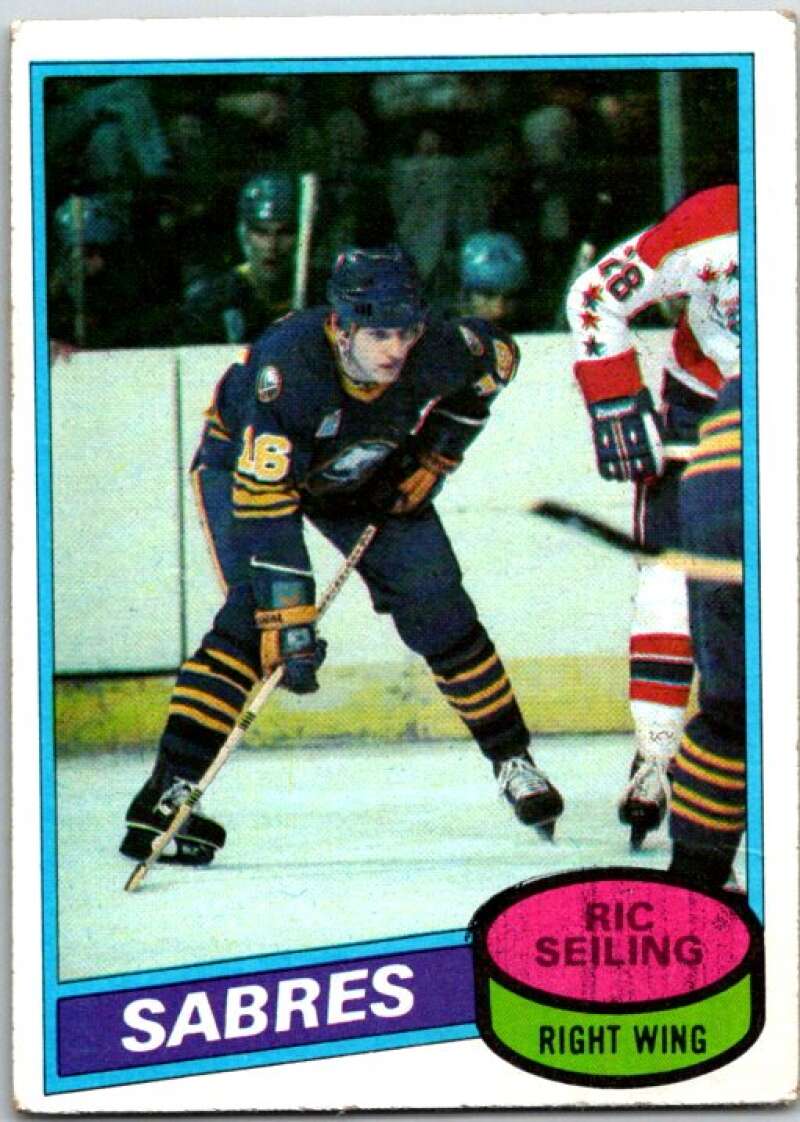1980-81 Topps #159 Ric Seiling Buffalo Sabres V49769