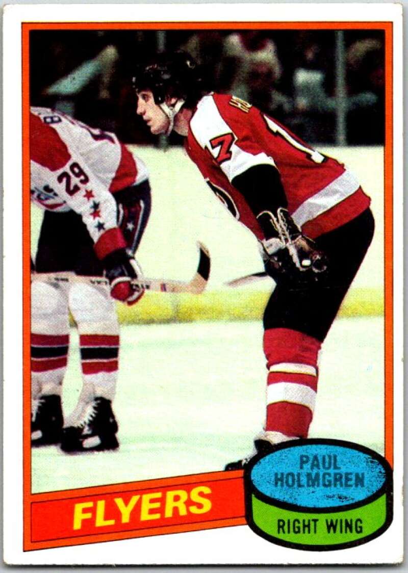 1980-81 Topps #172 Paul Holmgren Philadelphia Flyers V49801