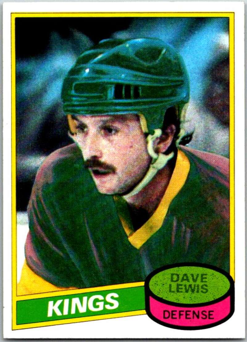 1980-81 Topps #196 Dave Lewis Los Angeles Kings V49848