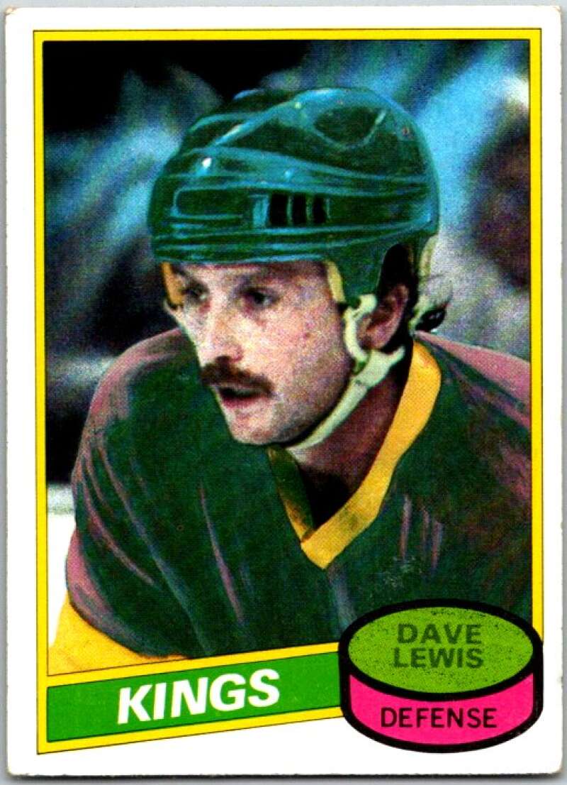 1980-81 Topps #196 Dave Lewis Los Angeles Kings V49849