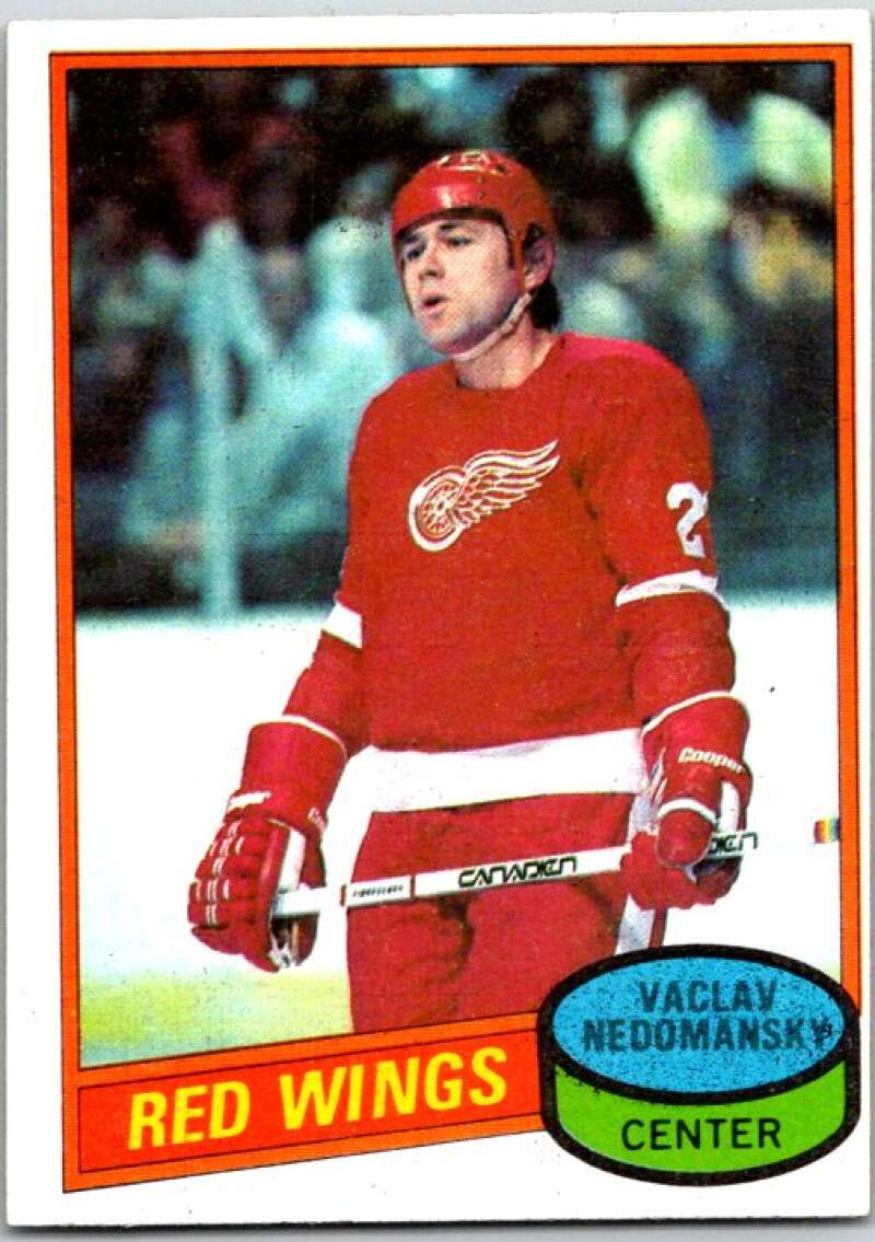 1980-81 Topps #202 Vaclav Nedomansky Detroit Red Wings V49860