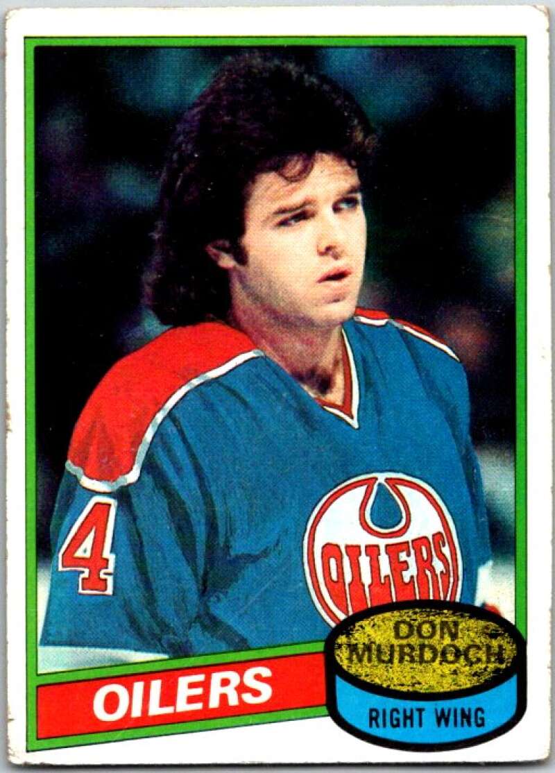 1980-81 Topps #203 Don Murdoch Edmonton Oilers V49861