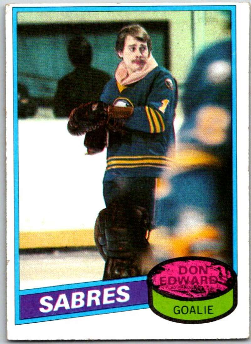 1980-81 Topps #215 Don Edwards Buffalo Sabres V49892
