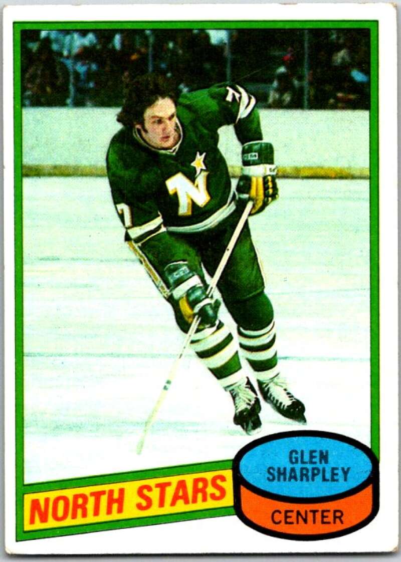 1980-81 Topps #218 Glen Sharpley Minnesota North Stars V49899