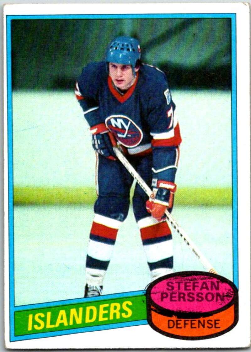 1980-81 Topps #219 Stefan Persson New York Islanders V49901