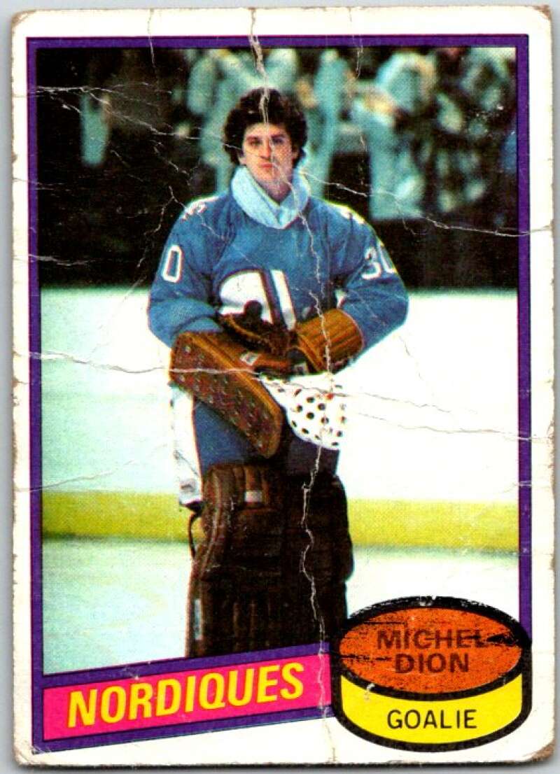 1980-81 Topps #223 Michel Dion Quebec Nordiques V49911
