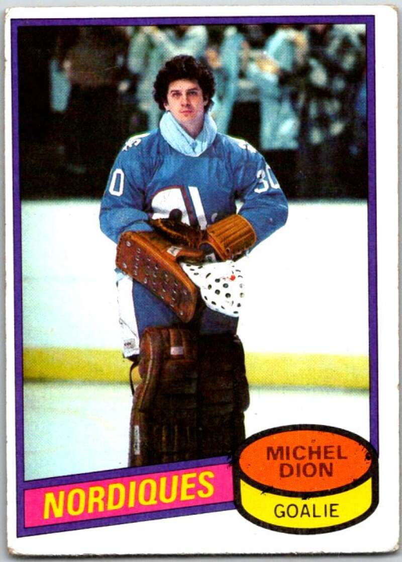 1980-81 Topps #223 Michel Dion Quebec Nordiques V49912