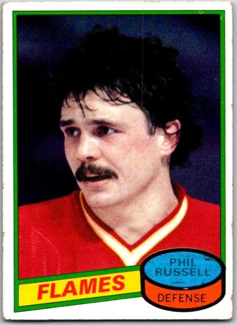 1980-81 Topps #226 Phil Russell Atlanta Flames V49920