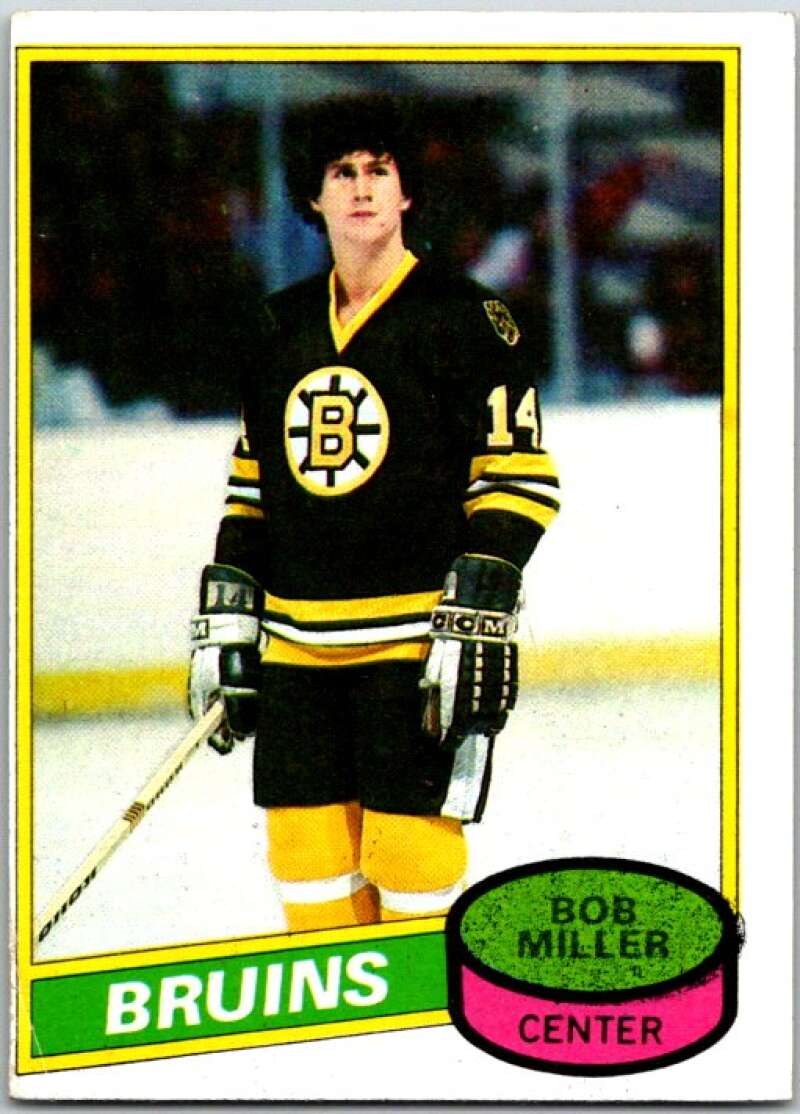 1980-81 Topps #236 Bob Miller Boston Bruins V49942
