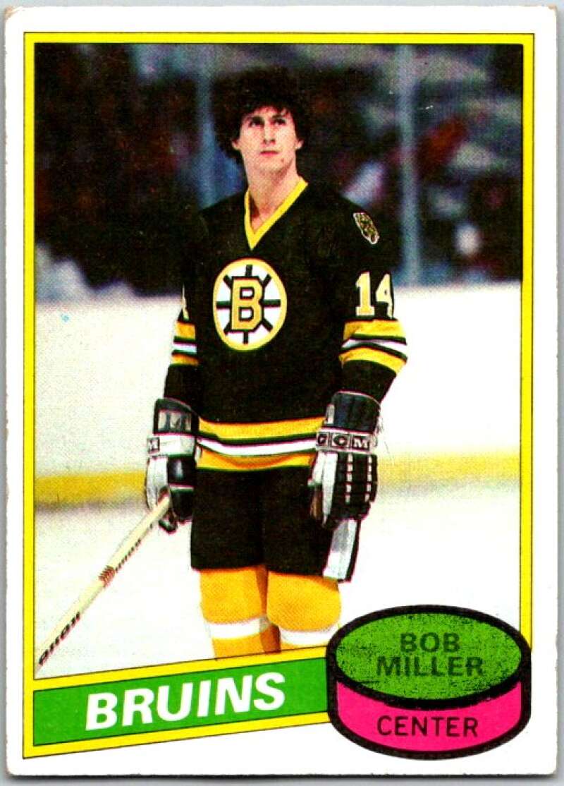 1980-81 Topps #236 Bob Miller Boston Bruins V49943