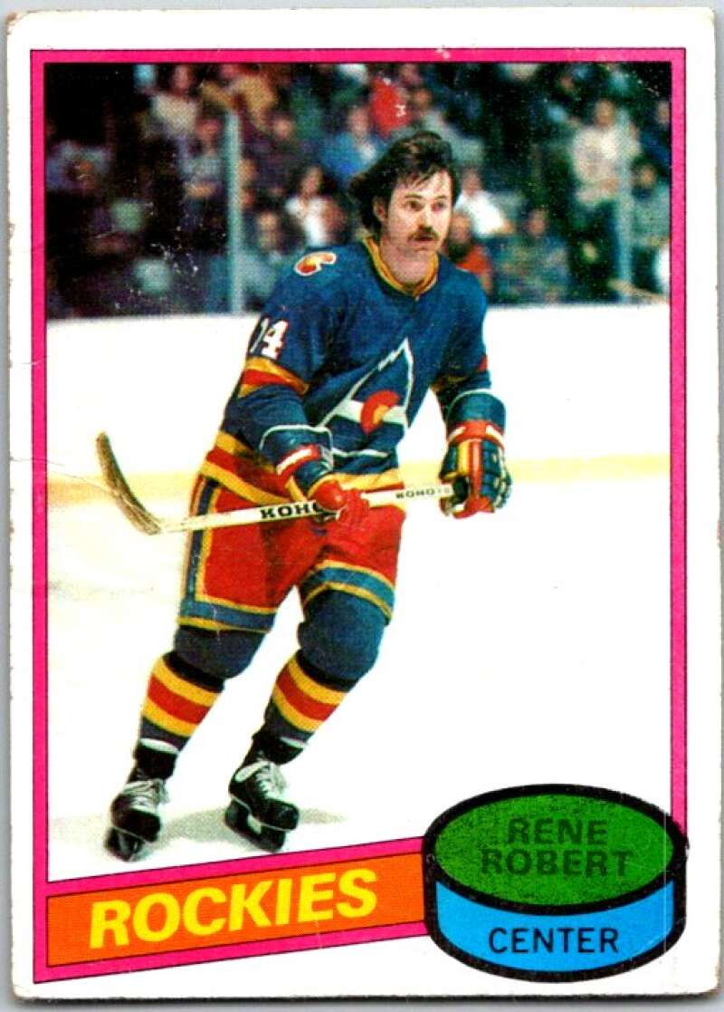 1980-81 Topps #239 Rene Robert Colorado Rockies V49949