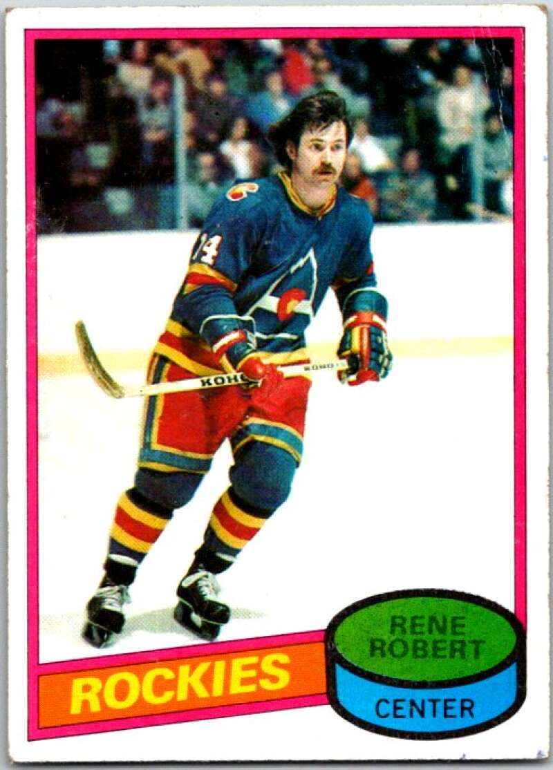 1980-81 Topps #239 Rene Robert Colorado Rockies V49950