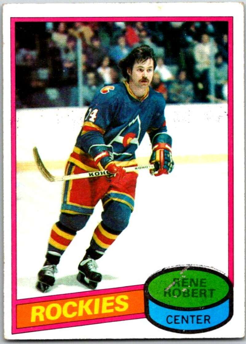 1980-81 Topps #239 Rene Robert Colorado Rockies V49952