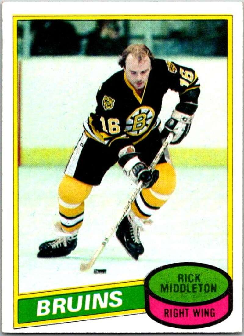1980-81 Topps #251 Rick Middleton Boston Bruins V49993