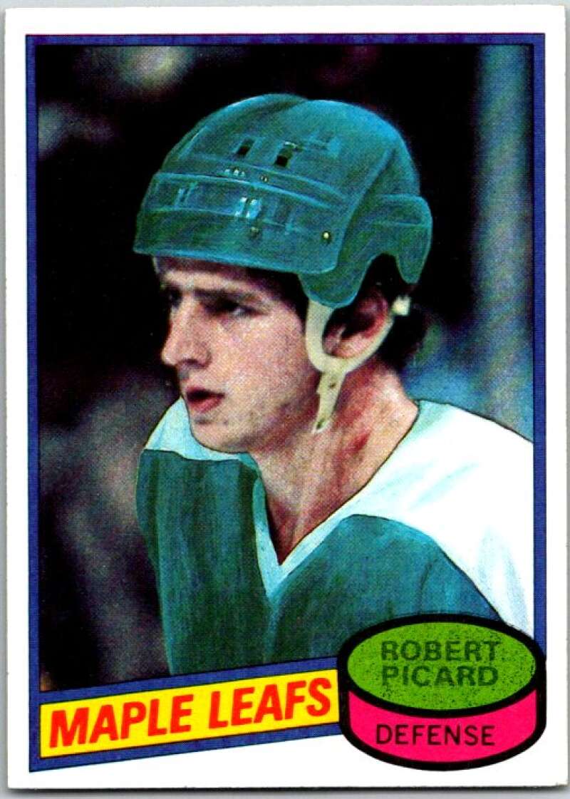 1980-81 Topps #255 Robert Picard Toronto Maple Leafs V50001