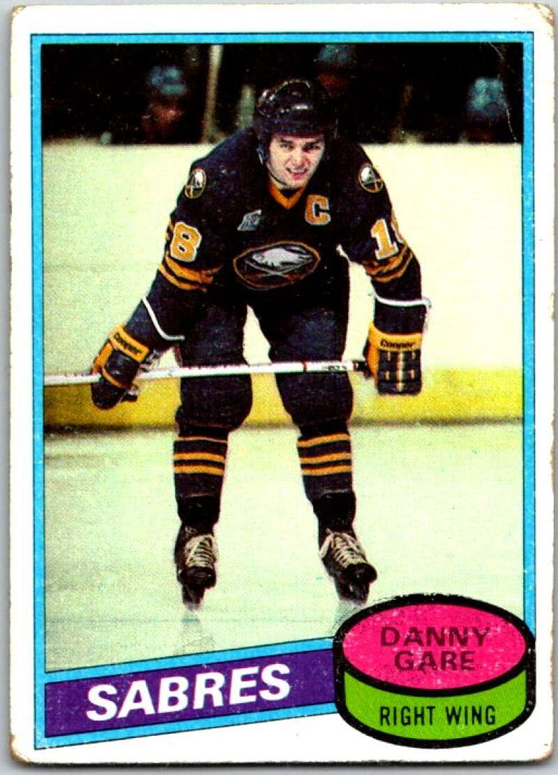 1980-81 Topps #260 Danny Gare Buffalo Sabres V50013