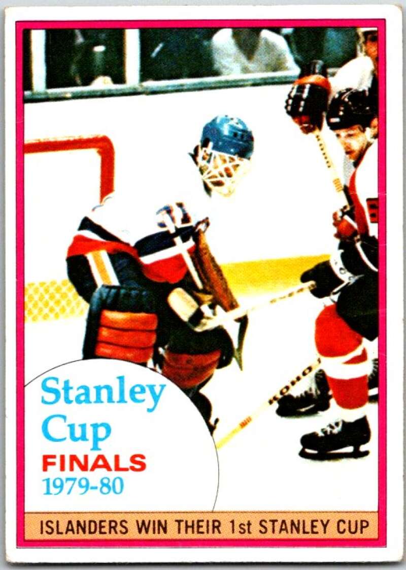 1980-81 Topps #264 Islanders vs. Flyers Stanley Cup Finals V50022