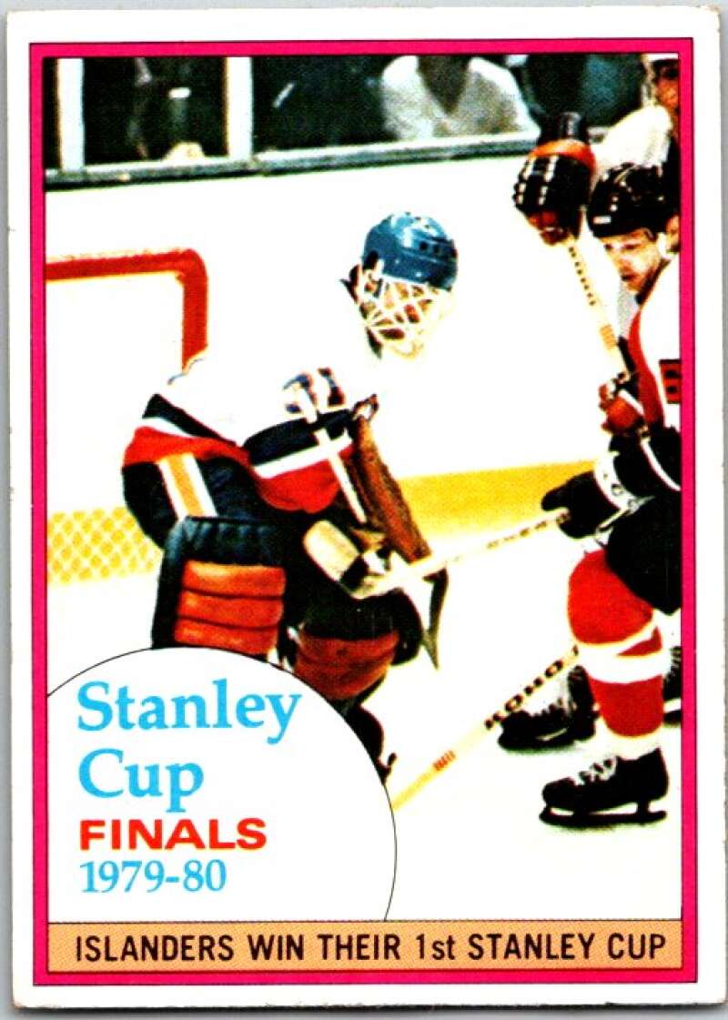 1980-81 Topps #264 Islanders vs. Flyers Stanley Cup Finals V50023