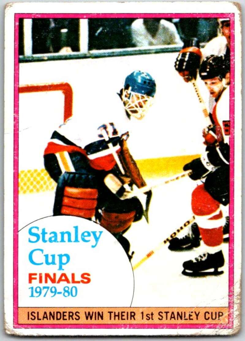 1980-81 Topps #264 Islanders vs. Flyers Stanley Cup Finals V50025