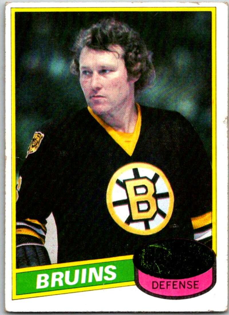 1980-81 Topps Unscratched #36 Dick Redmond Boston Bruins V50032
