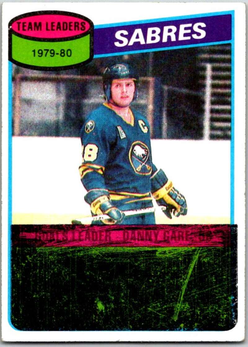 1980-81 Topps Unscratched #38 Danny Gare TL Buffalo Sabres V50033