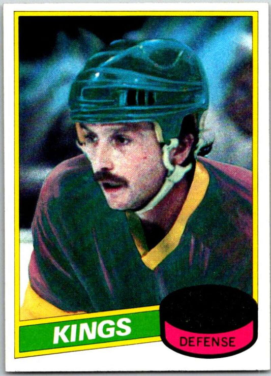 1980-81 Topps Unscratched #196 Dave Lewis  Los Angeles Kings  V50055