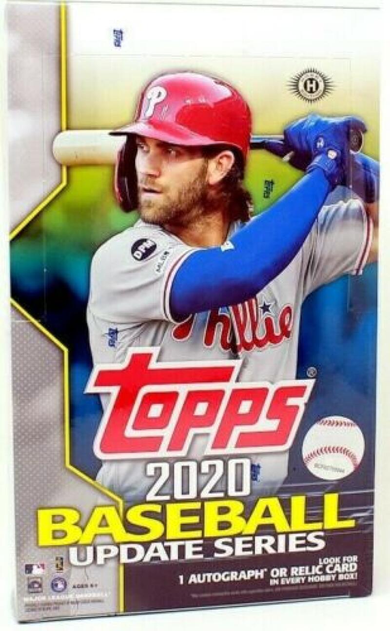 2020 Topps Baseball Update Series Sealed MLB Hobby Box - 24 Packs