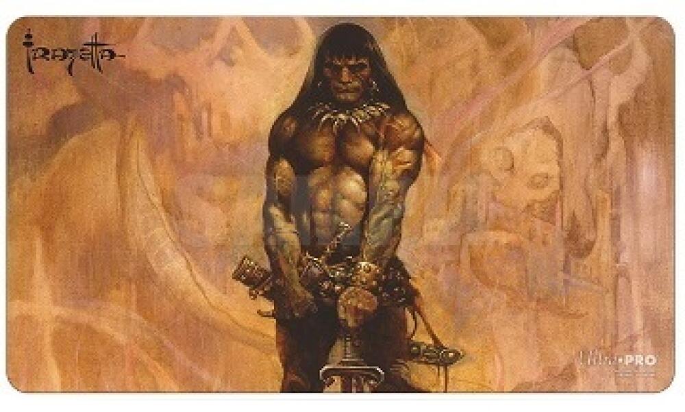 Ultra Pro Barbarian By Frank Frazetta  TCG 24"x13.5" Playmat - PM20