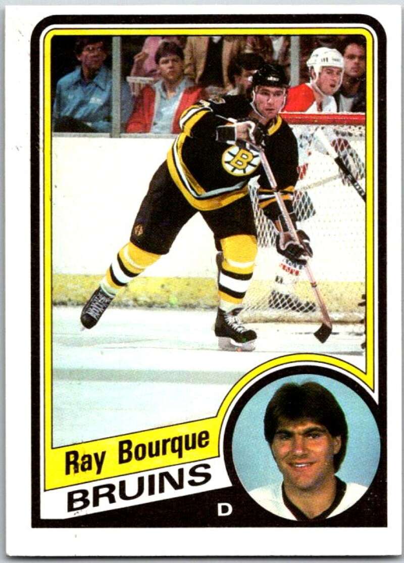 1984-85 Topps #1 Ray Bourque Boston Bruins V50064