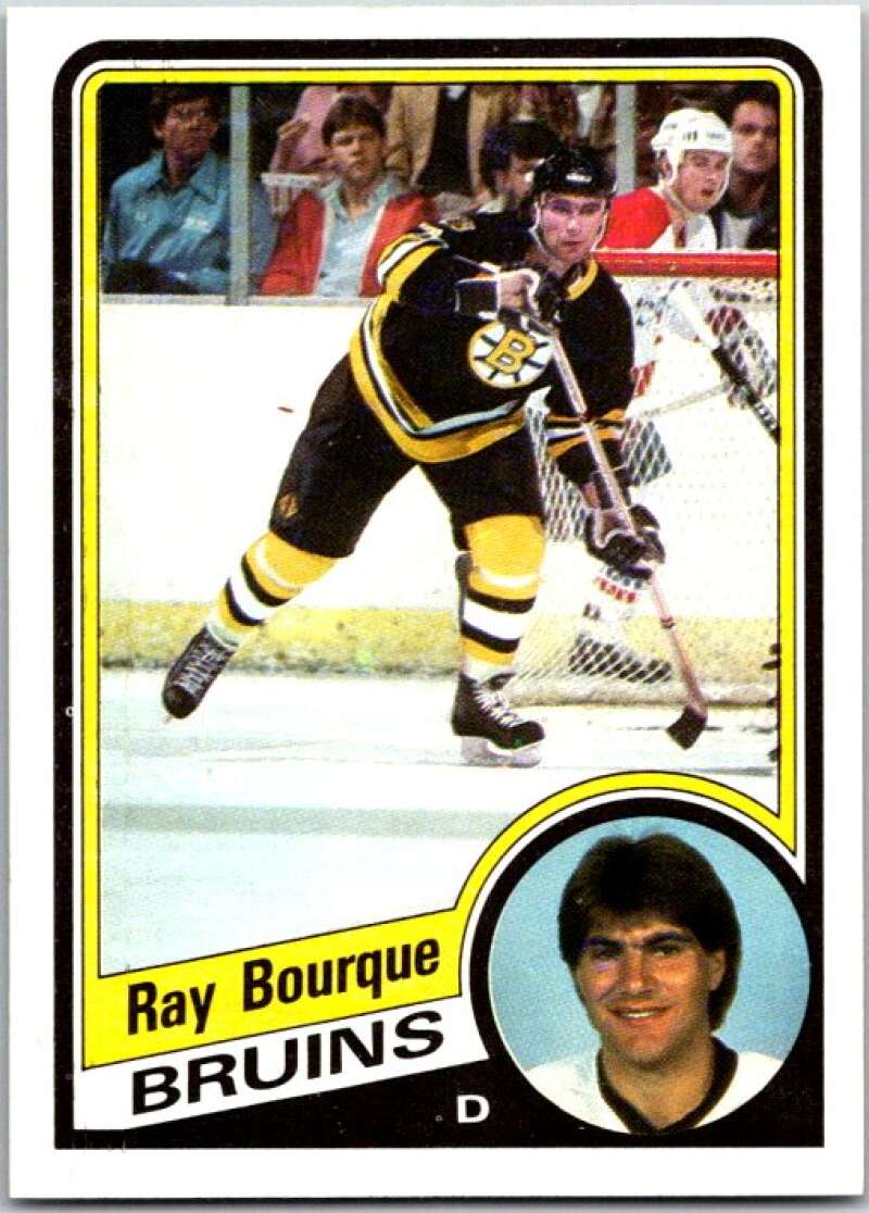 1984-85 Topps #1 Ray Bourque Boston Bruins V50065