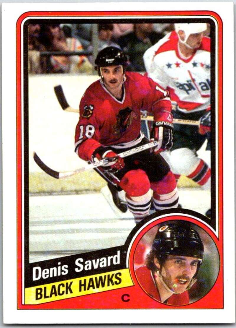 1984-85 Topps #35 Denis Savard Chicago Blackhawks V50081