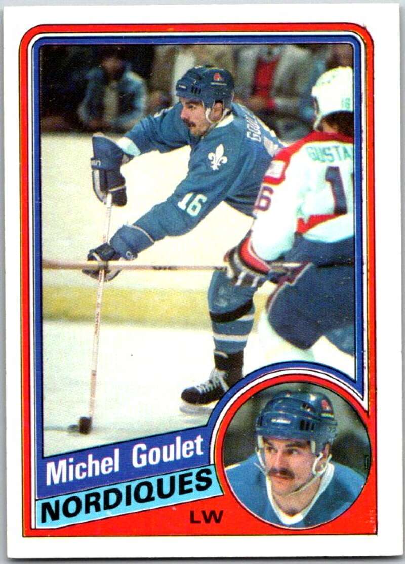 1984-85 Topps #129 Michel Goulet  Quebec Nordiques  V50095
