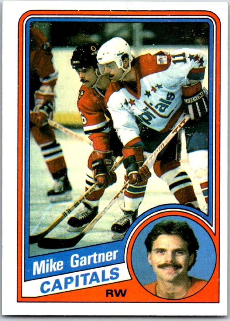 1984-85 Topps #143 Mike Gartner Washington Capitals V50100