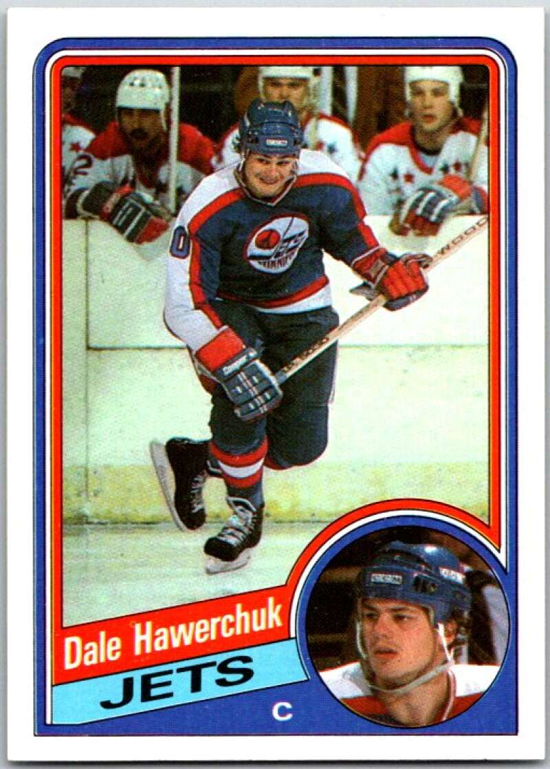 1984-85 Topps #152 Dale Hawerchuk Winnipeg Jets V50104