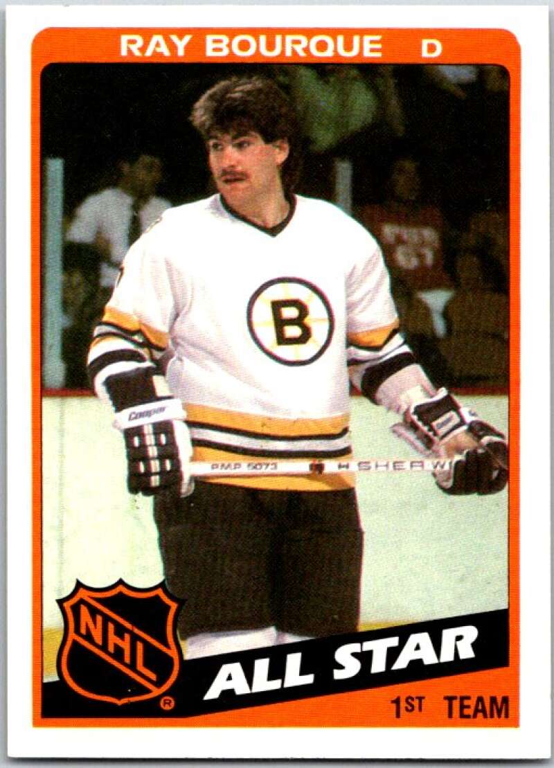 1984-85 Topps #157 Ray Bourque AS Boston Bruins V50106