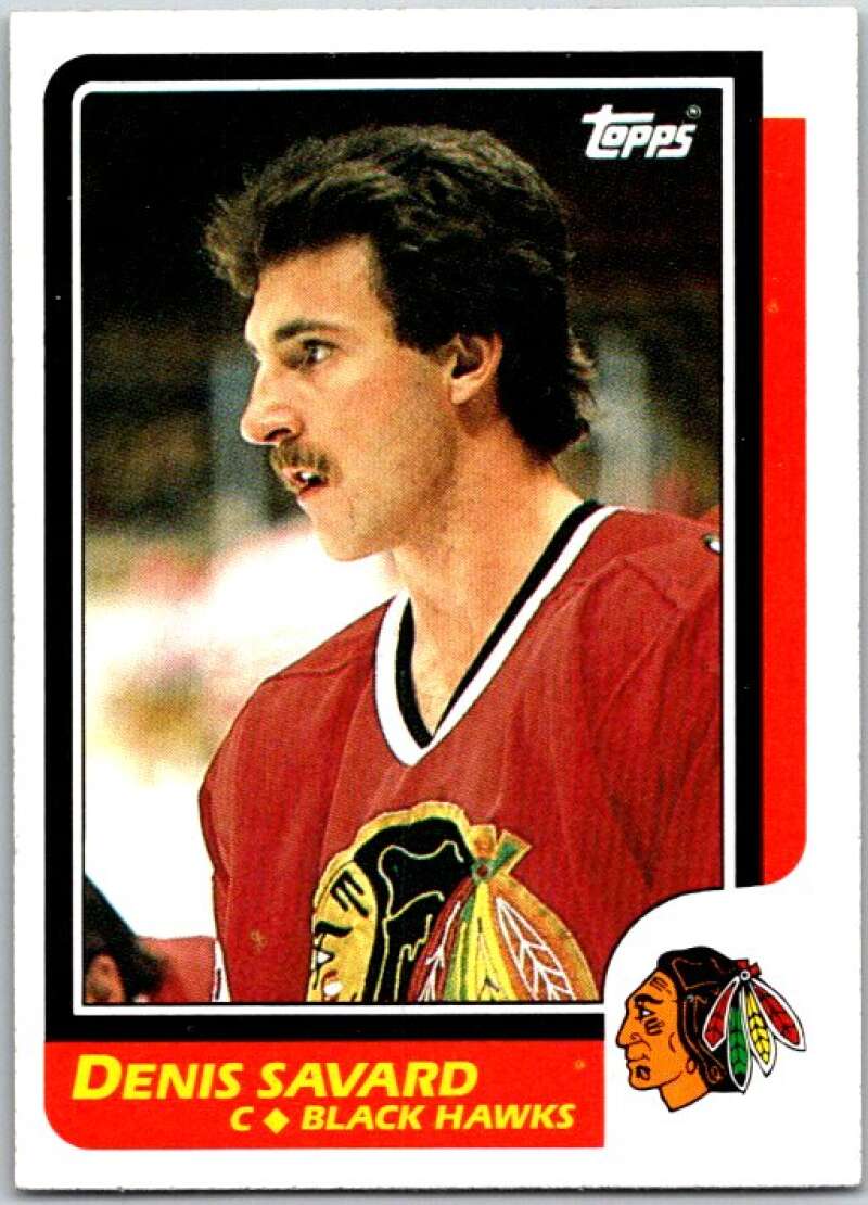 1986-87 Topps #7 Denis Savard Hawks V50109