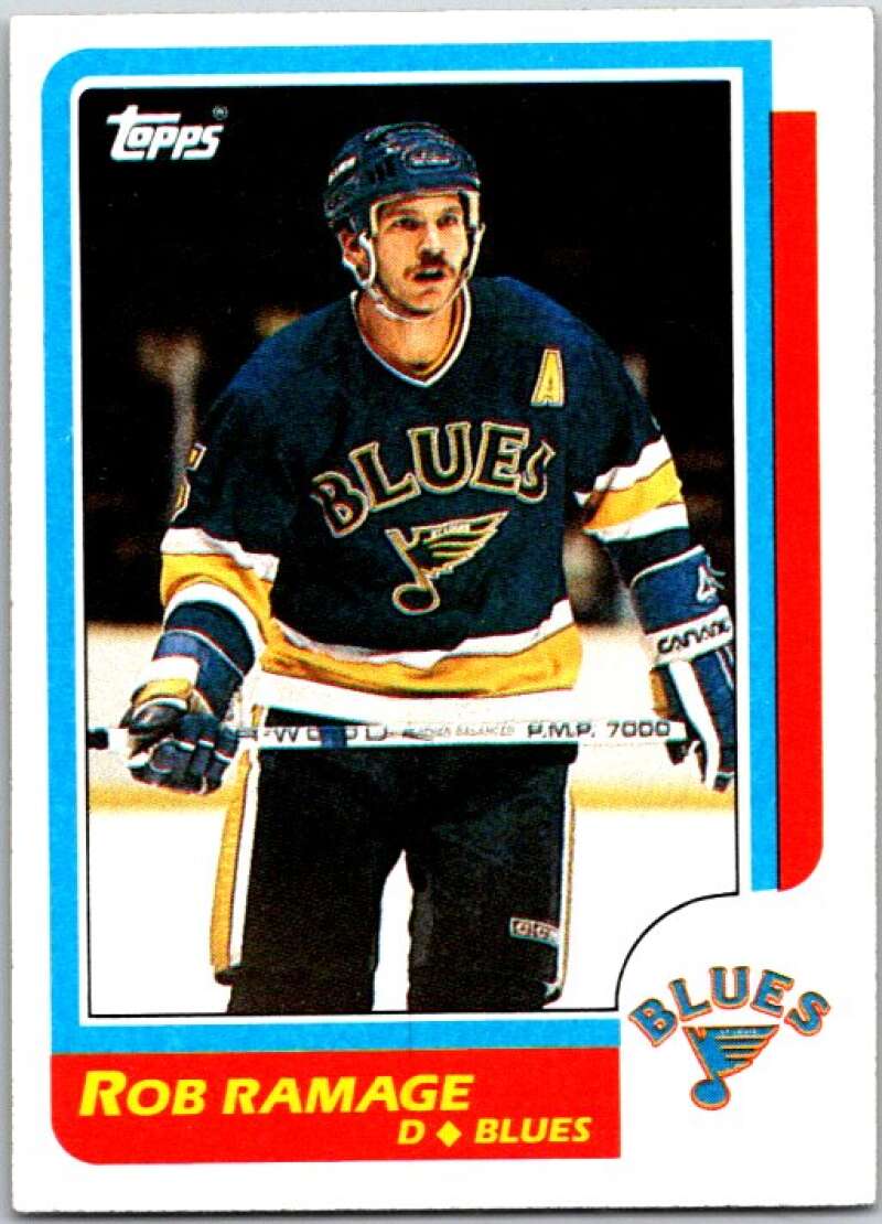 1986-87 Topps #17 Rob Ramage V50111