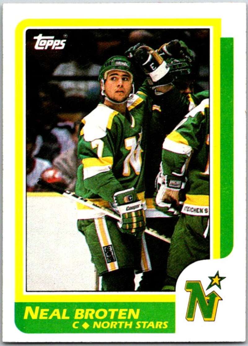 1986-87 Topps #99 Neal Broten Minnesota North Stars V50134