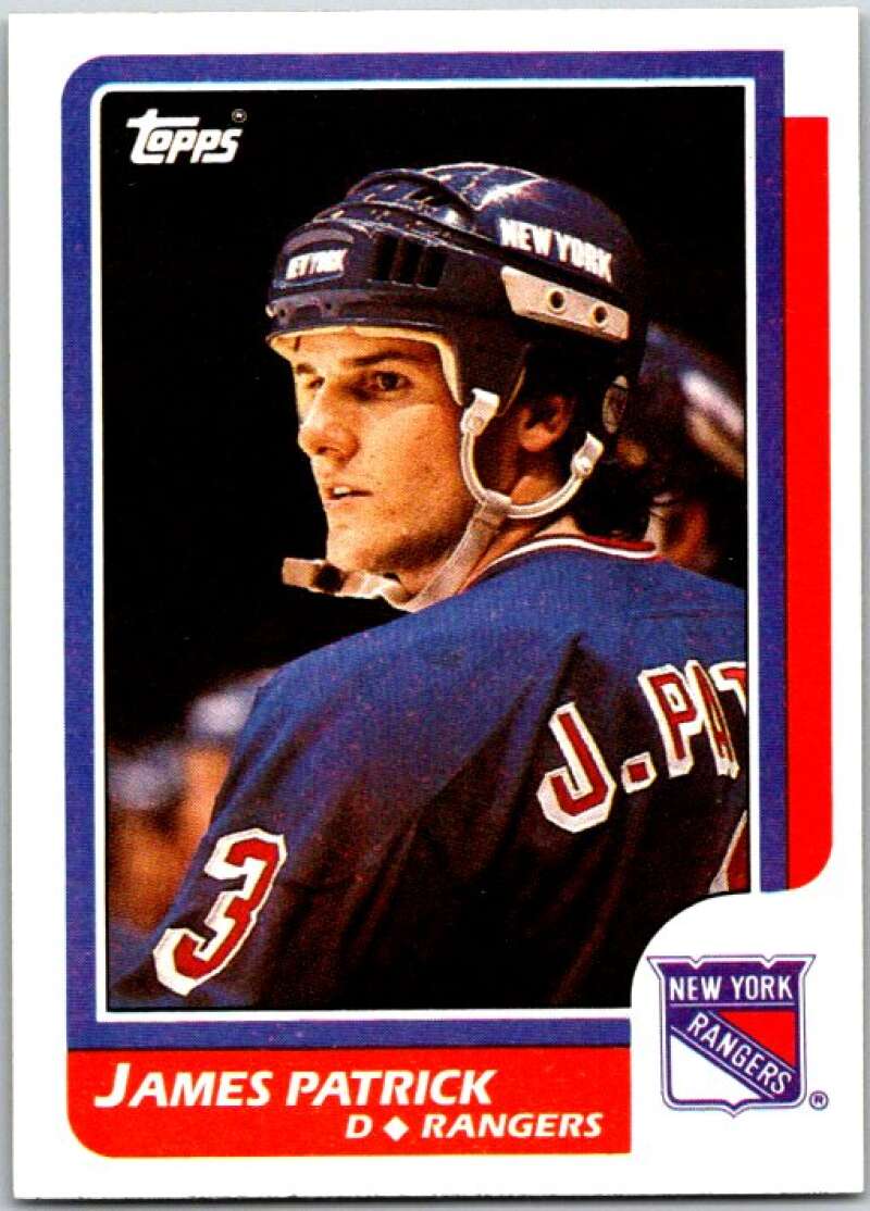 1986-87 Topps #113 James Patrick V50146