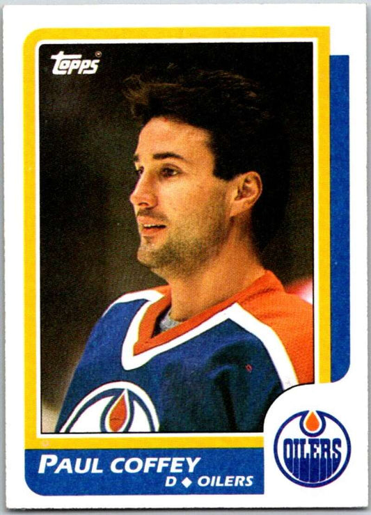 1986-87 Topps #137 Paul Coffey  Edmonton Oilers  V50172