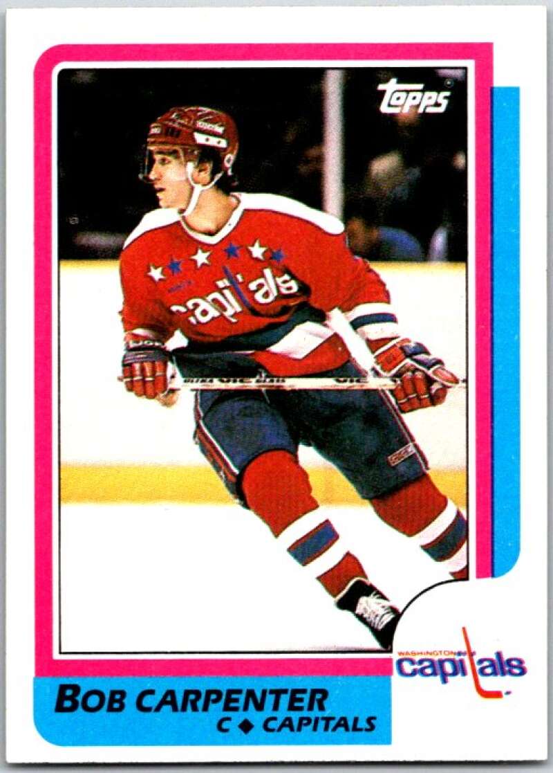 1986-87 Topps #150 Bob Carpenter Washington Capitals V50187