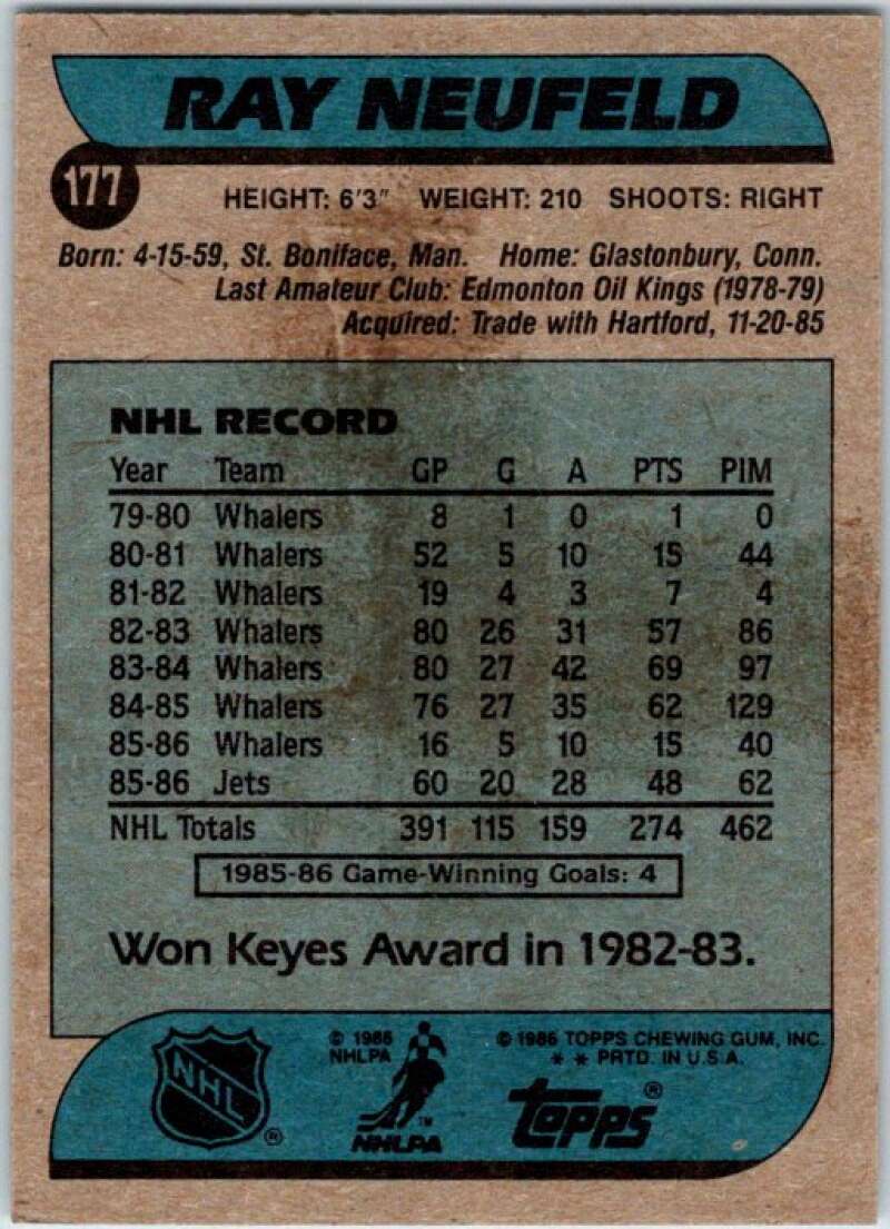 1986-87 Topps #180 Murray Bannerman V50209