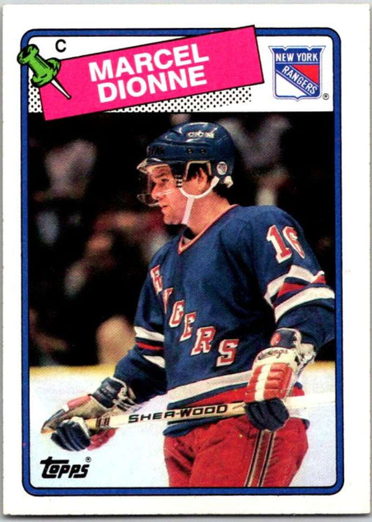 1988-89 Topps #13 Marcel Dionne  New York Rangers  V50227