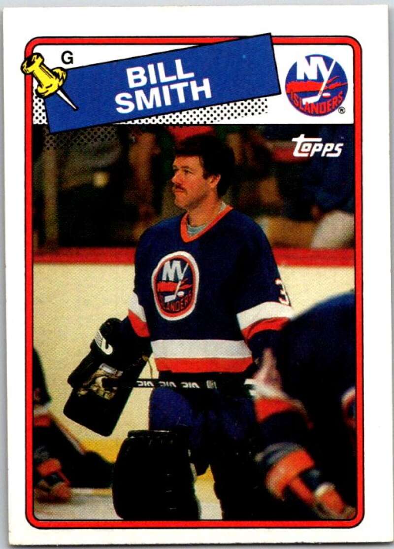 1988-89 Topps #17 Billy Smith New York Islanders V50228