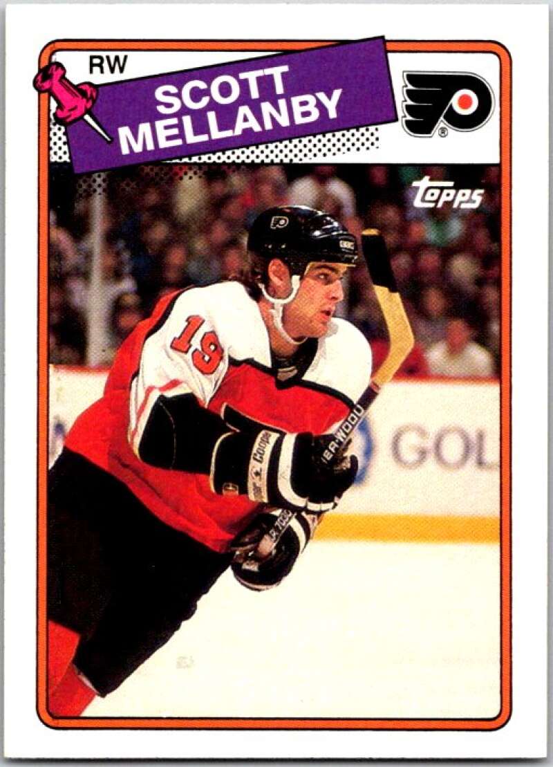 1988-89 Topps #21 Scott Mellanby RC Rookie V50229