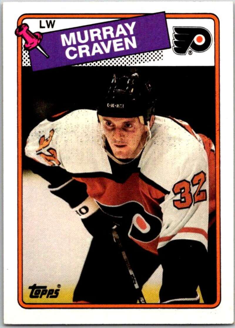 1988-89 Topps #79 Murray Craven Philadelphia Flyers V50246